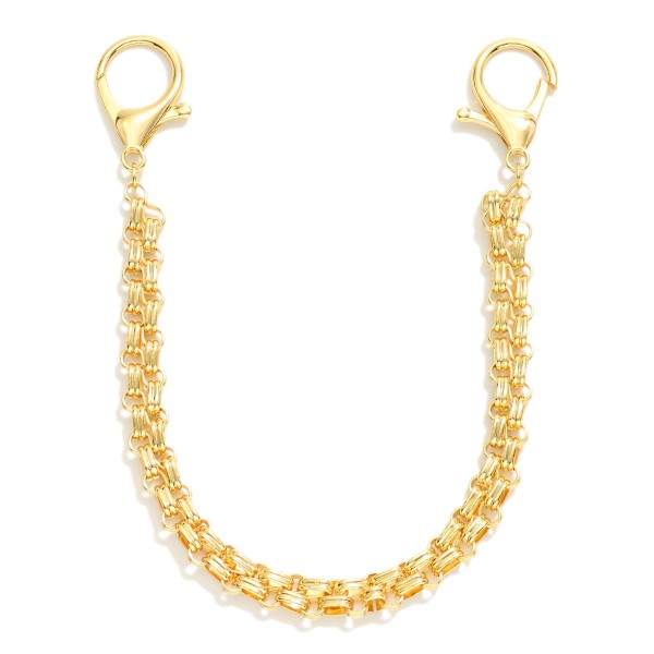 Wholesale double Linked Chain Linked Bag Chain L
