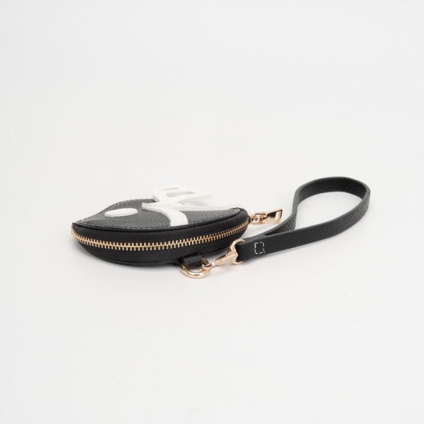 Vegan Leather Football Helmet Mini Pouch Wristlet 

- Approximately 4" L