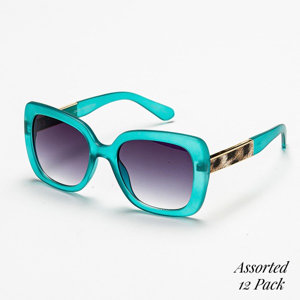Wholesale animal Print Sunglasses Assorted Colors UVA UVB UV Protection Material