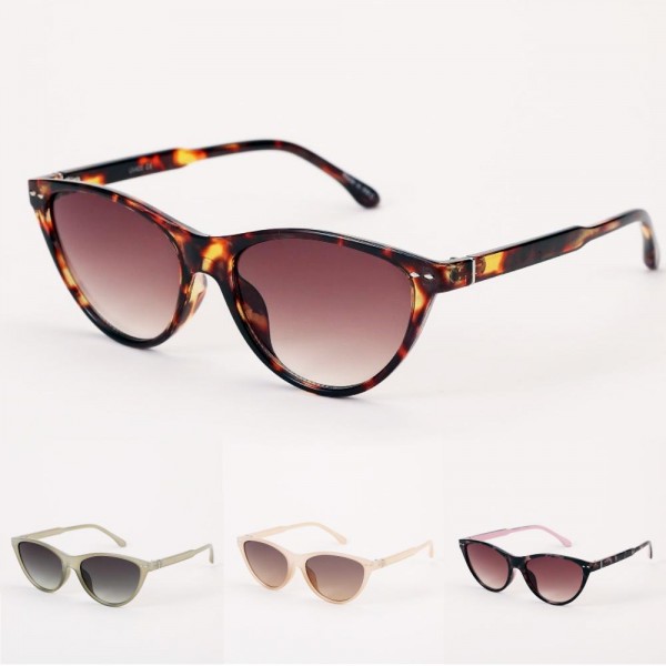Wholesale cateye Sunglasses Assorted Colors UVA UVB Protection Anti Scratch Lens