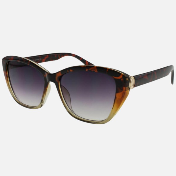 Square Gradient Cat Eye Sunglasses With Metal Temple Detail (12-Pack)

- Frame Material: Plastic
- Lens Material: Polycarbonate
- Lens Width: 55 mm
- Bridge Width: 17 mm
- Temple Length: 138 mm
- UV400 Sun Protection
- One Size Fits Most
- One Dozen Assorted Colors