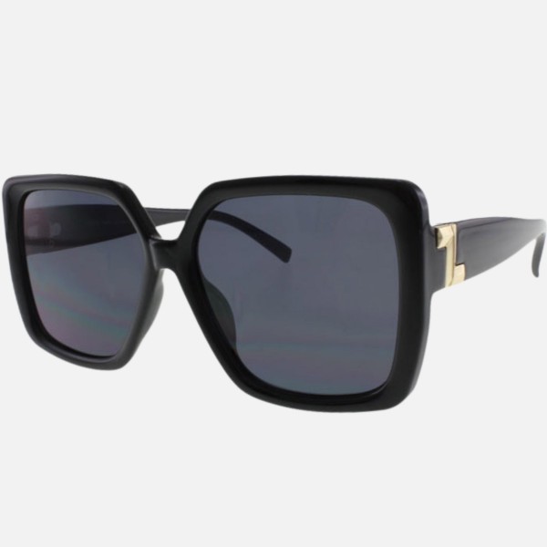 Oversized Square Sunglasses (12-Pack) - Frame Material: Plastic - Lens Material: Polycarbonate - Lens Width: 56 mm - Bridge Width: 18 mm - Temple Length: 135 mm - UV400 Sun Protection - One Size Fits Most - One Dozen Assorted Colors view 5
