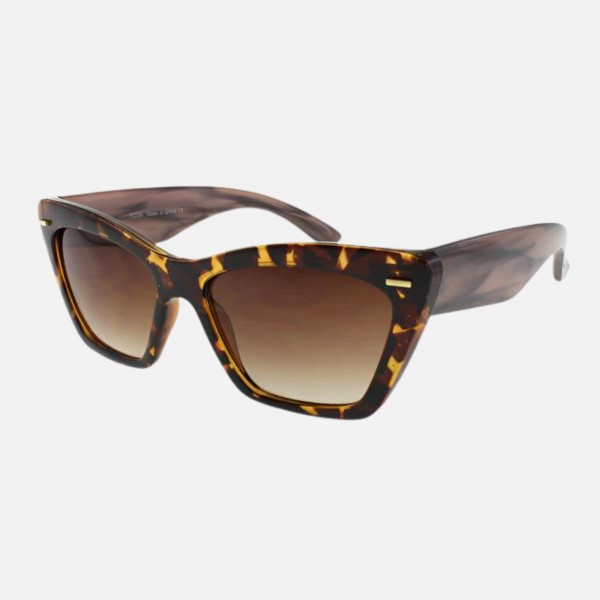 Cat Eye Sunglasses (12-Pack) - Frame Material: Plastic - Lens Material: Polycarbonate - Lens Width: 54 mm - Bridge Width: 20 mm - Temple Length: 145 mm - UV400 Sun Protection - One Size Fits Most - One Dozen Assorted Colors view 5