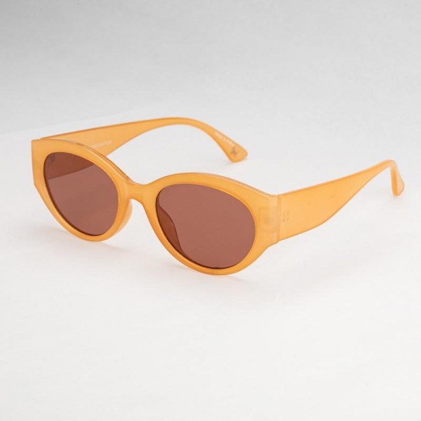 Oval Cat Eye Sunglasses (12-Pack) - Assorted Colors - UVA - UVB 400 Protection - Anti-Scratch Lenses Material: - Face: Plastic - Legs: Plastic view 3