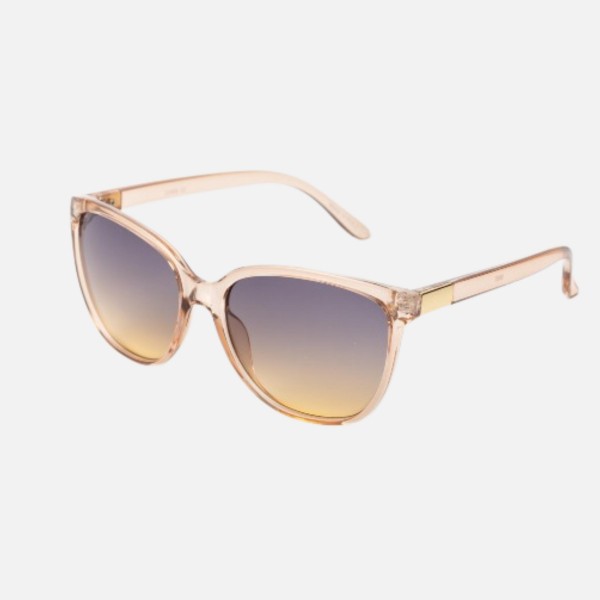 Translucent Rounded Rectangle Sunglasses (12-Pack) - Assorted Colors - UVA - UVB 400 Protection - Anti-Scratch Lenses Material: - Face: Plastic - Legs: Plastic view 5