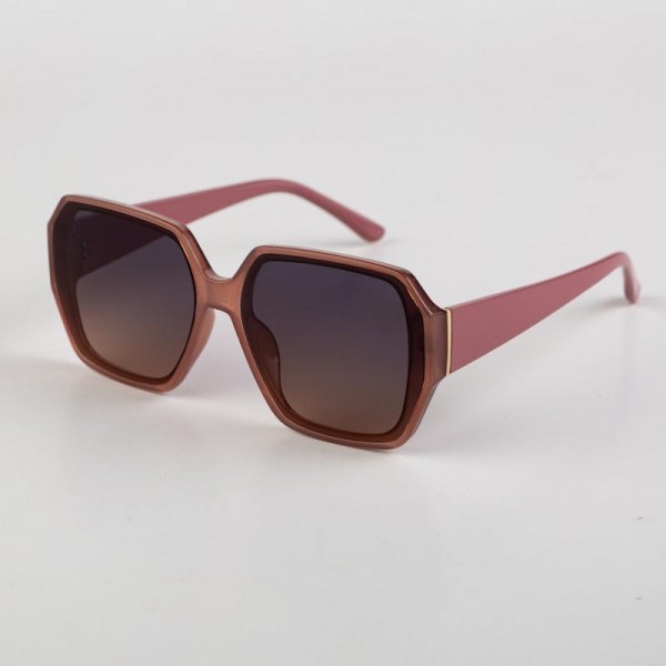 Oversize Rounded Octagon Sunglasses (12-Pack) - Assorted Colors - UVA - UVB 400 Protection - Anti-Scratch Lenses Material: - Face: Plastic - Legs: Plastic view 3