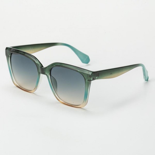 Oversize Square Sunglasses (12-Pack) - Assorted Colors - UVA - UVB 400 Protection - Anti-Scratch Lenses Material: - Face: Plastic - Legs: Plastic view 3