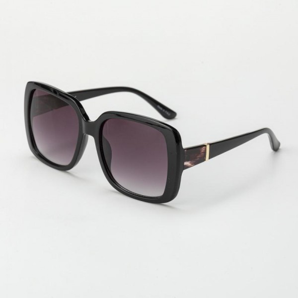 Oversize Square Sunglasses (12-Pack) - Assorted Colors - UVA - UVB 400 Protection - Anti-Scratch Lenses Material: - Face: Plastic - Legs: Plastic view 6