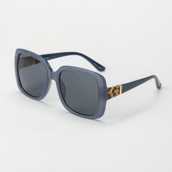 Oversized Square Sunglasses (12-Pack) - Assorted Colors - UVA - UVB 400 Protection - Anti-Scratch Lenses Material: - Face: Plastic - Legs: Plastic view 3
