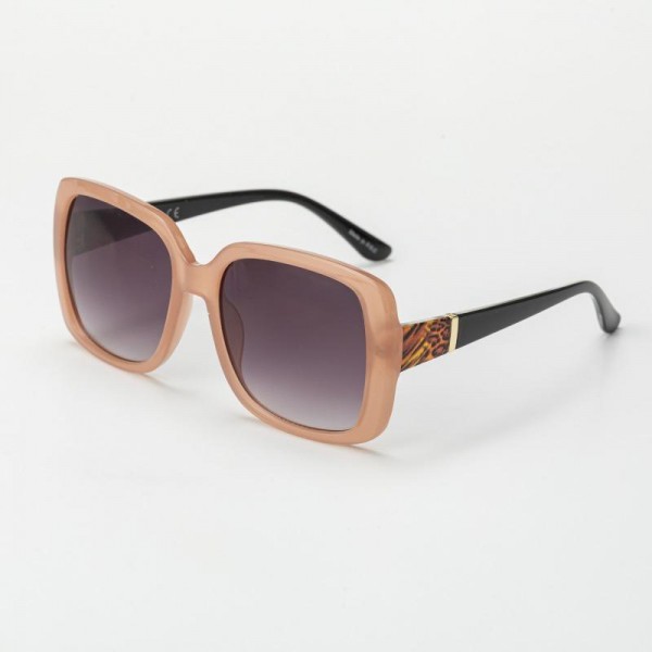 Oversized Square Sunglasses (12-Pack) - Assorted Colors - UVA - UVB 400 Protection - Anti-Scratch Lenses Material: - Face: Plastic - Legs: Plastic view 4
