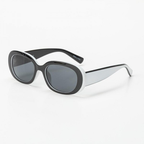 Oval Sunglasses (12-Pack) - Assorted Colors - UVA - UVB 400 Protection - Anti-Scratch Lenses Material: - Face: Plastic - Legs: Plastic view 5