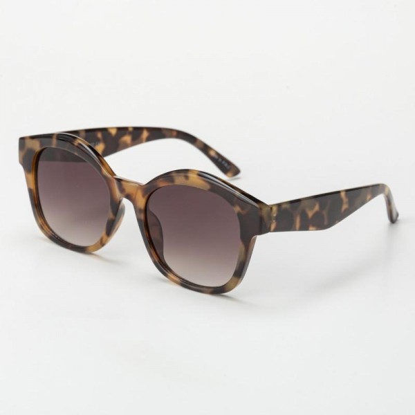 Rounded Square Sunglasses (12-Pack) - Assorted Colors - UVA - UVB 400 Protection - Anti-Scratch Lenses Material: - Face: Plastic - Legs: Plastic view 4