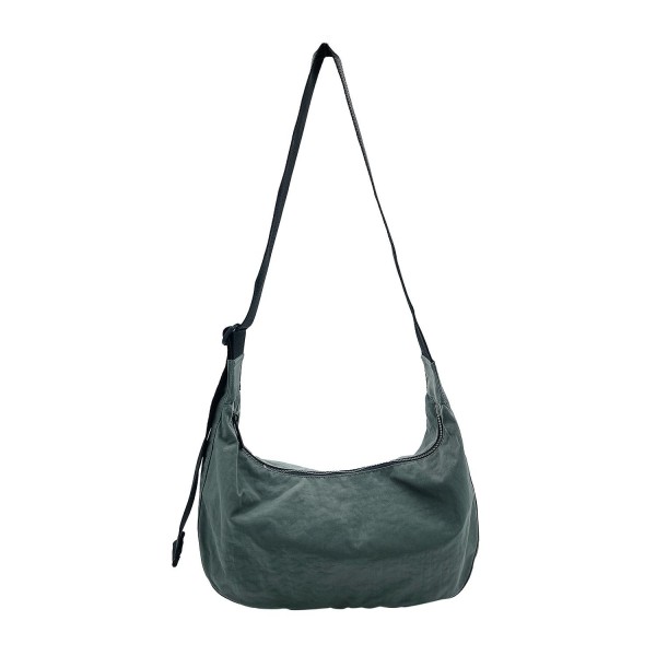 Do Everything In Love Water Resistant Crossbody Bag With Adjustable Strap - Full Zipper Closure - Lined Body With One Zipper Pocket - Adjustable Strap 20" L - Body Approximately 14" W X 8" T X 4" D - Material : Shell: 100% Nylon Lining: 100% Polyester view 5