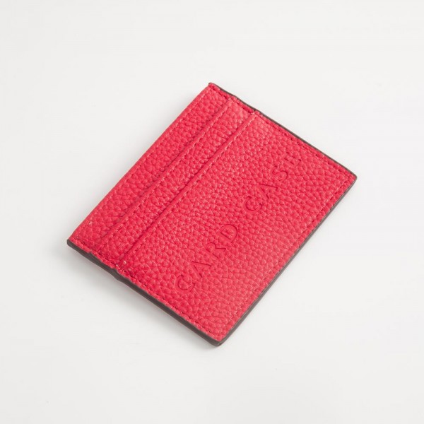 Double-Sided Woven Vegan Leather Card Holder

- Open Inner Pocket
- Six Card Holders - Three On Either Side
- Approximately 4" L x 3" T