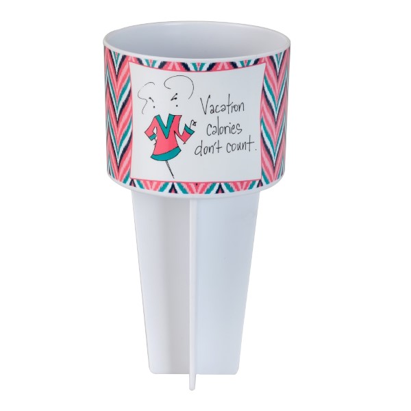 Wholesale beach Buddy cup holder sticks directly into sand hold drink snack cel