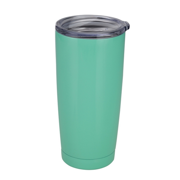 Wholesale mint green tumbler cup vacuum insulation grade stainless steel BPA fre