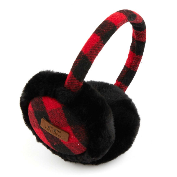 C.C EM-2380
Buffalo Check Faux Fur Earmuffs

- 50% Polyester, 50% Acrylic
- One size fits most