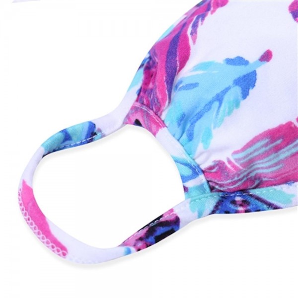 Adults Reusable Fuchsia Feather Print Fashion Cloth Face Mask.

- Machine Wash in Cold
- Mild Detergent
- Lay Flat to Dry
- Do Not Bleach
- Washable & Reusable Face Mask
- These Mask Have NO Filter
- One Size Fits Most Adults
- Exterior Material: 95% Polyester / 5% Spandex
- Interior Material: Cotton Blend in Ivory or White

** These Masks Are Not For Professional Use and Not Medically Rated. These Masks Have No Proven Effectiveness Against Any Viruses.
*** ALL Sales Final Due to CDC Recommendations