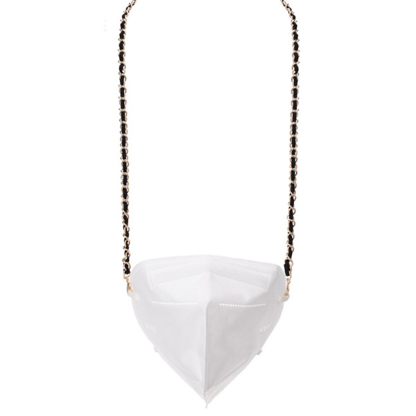 Wholesale multi Function Faux Leather Chain Mask Lanyard Secures Mask Sunglasses