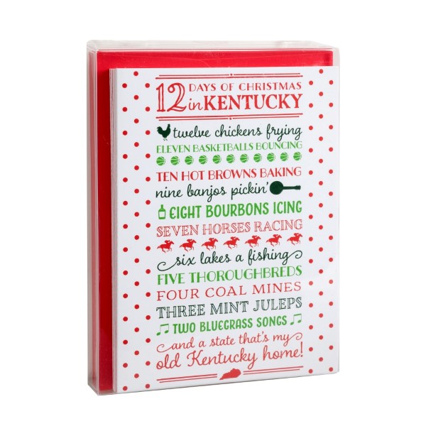 Wholesale holiday Greeting Cards Days Christmas Kentucky Box