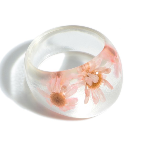 Wholesale resin Flower Ring mm Diameter