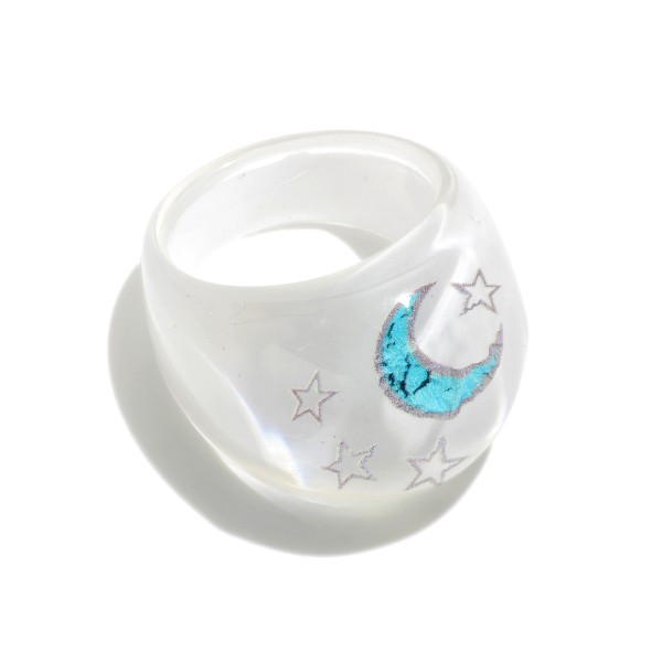 Wholesale chunky Resin Ring Ring