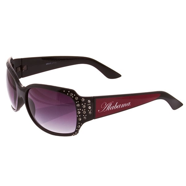 Wholesale black Frame Sunglasses Officially Licensed Alabama Logo Jewels Edge