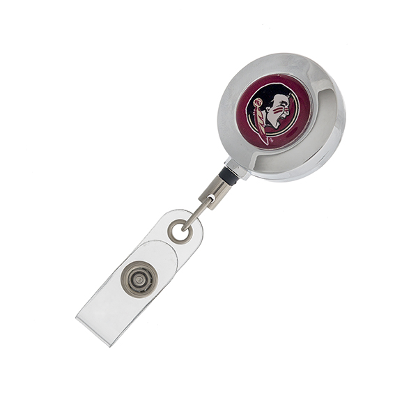Wholesale officially licensed Florida State University ID badge holder retractab