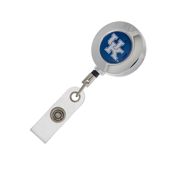 Wholesale officially licensed University Kentucky ID badge holder retractable re
