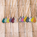 Wholesale rolo chain necklace two filigree pendant Pendant overall