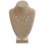 Wholesale dainty enamel color butterfly necklace