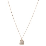 Wholesale semi precious pendant necklace Pendant extender
