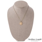 Wholesale gold ancient greek coin necklace enamel accents Pendant diameter L ext