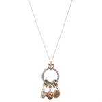 Wholesale tailored multi inspirational filigree charm pendant necklace Hope Love