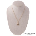Wholesale wood Star Pendant Necklace Pendant L Adjustable Extender
