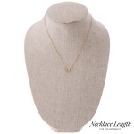 Wholesale gold rhinestone butterfly pendant necklace Pendant cm L overall extend