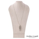 Wholesale long Gold Necklace Gold Beaded Tassel Pendant Pendant L Adjustable Ext