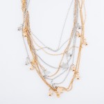 Wholesale star Layered Necklace Shortest Layer L overall Adjustable Extender