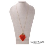 Wholesale long Necklace Genuine Leopard Print Tassel Pendant Pendant L Adjustabl