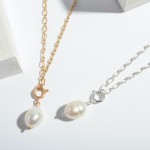 Wholesale baroque Pearl Necklace Pearl mm Adjustable Extender