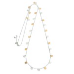 Wholesale long Necklace Metal Accents Long