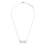 1996 Birth Year Necklace.

- White Gold Dipped
- Adjustable Lengths: 15.5", 16.5", and 17.5"