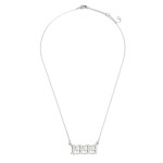 1999 Birth Year Necklace.

- White Gold Dipped
- Adjustable Lengths: 15.5", 16.5", and 17.5"