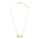 Wholesale gold Dipped Zodiac Necklace Gold Dipped Adjustable Lengths