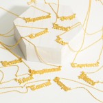 Wholesale gold Dipped Zodiac Necklace Gold Dipped Adjustable Lengths