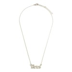 White Gold Dipped Zodiac Necklace.

- White Gold Dipped
- Adjustable Lengths: 15.5", 16.5", and 17.5"