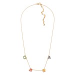 Wholesale circle Triangle Star Umbrella Gold Necklace Extender