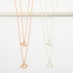 Wholesale metal Mama Mini Elephant Necklace Set Mini Extender Mama Extender