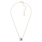 Wholesale chain Link Necklace Rhinestone Pendant Extender