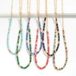 Wholesale chain Necklace Heishi Beads Chain Chain Extender L